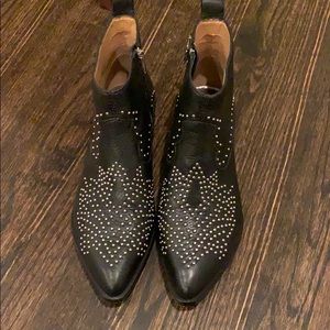 Dolce vita black uma studded bootie